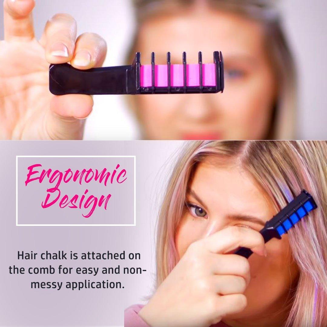 Beautifying Temporary Hair Dye Comb
