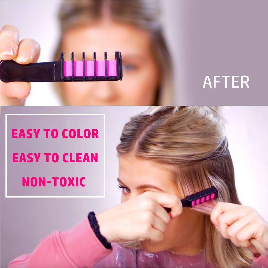 Beautifying Temporary Hair Dye Comb