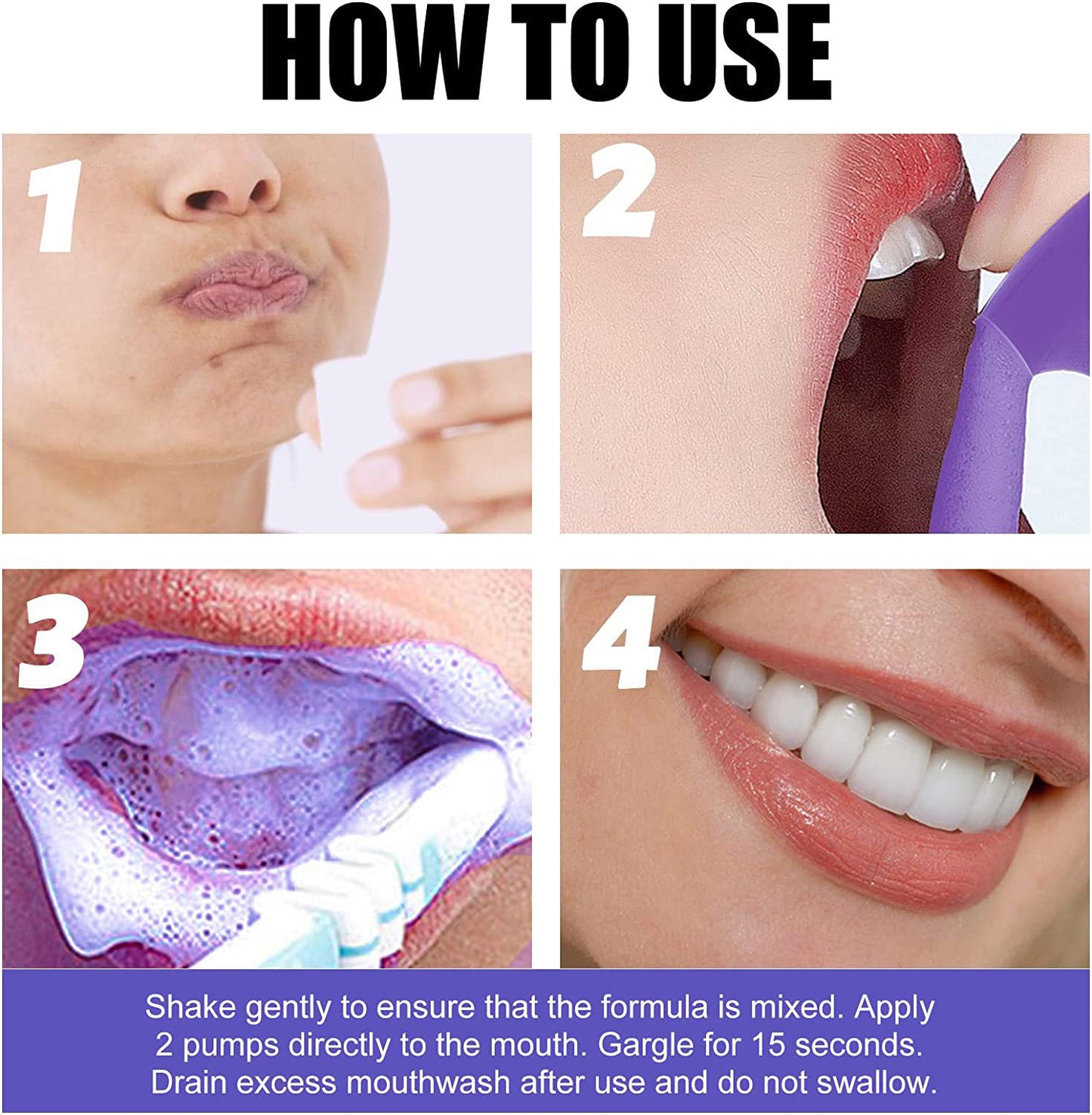 Whitening Purple Serum Toothpaste