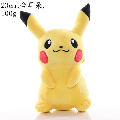 20cm Dragonite Plush Toys Pokemon Pikachu Squirtle Bulbasaur Charmander Gengar Eevee Dragonite Stuffed Toys Xmas Kid Gift