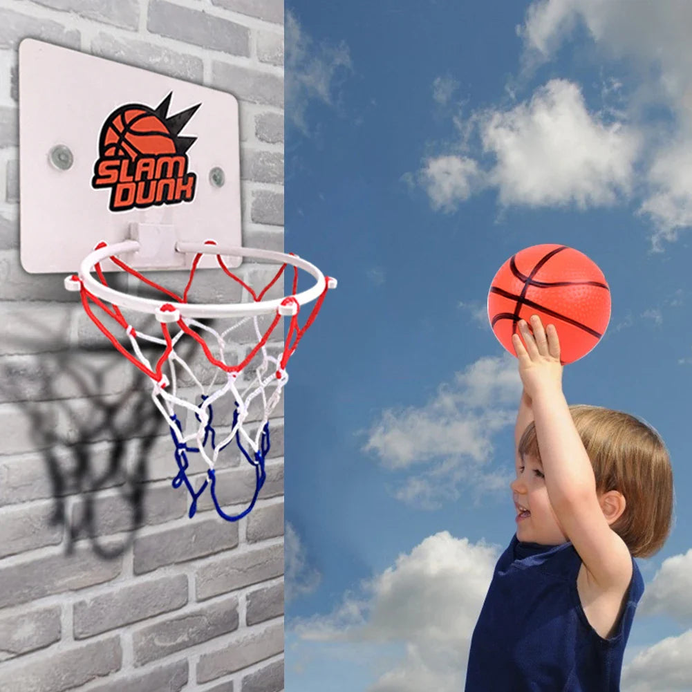 Mini Home Exercise Basketball Hoop for Kid Adults Indoor Small Basketball Hoop Wall Frame Stand Lifting Basket Hanging Backboard